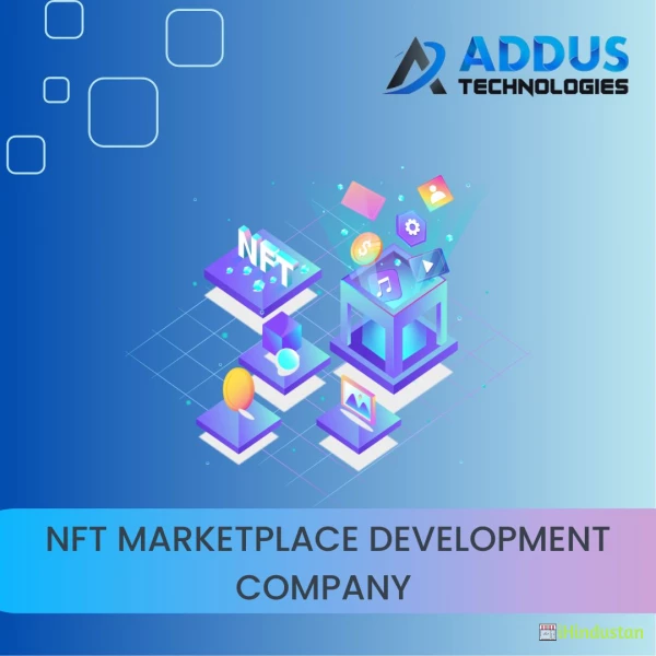 NFT marketplace development company - Addus Technologies