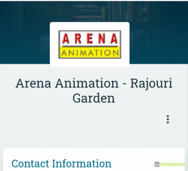 Arena Animation - Rajouri Garden in New Delhi - Delhi - India - iHindustan  - Business, Shop, Classified Ads & Events nearby you in India