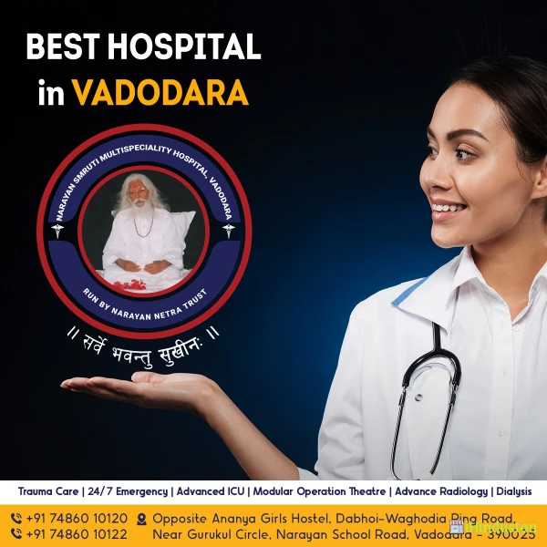 Best Hospital In Vadodara- Narayan Smruti Multispeciality Hospital