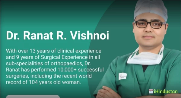 Dr. Ranat R. Vishnoi Orthopedic Surgeon