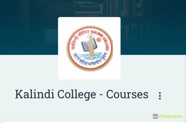 Kalindi College - Courses