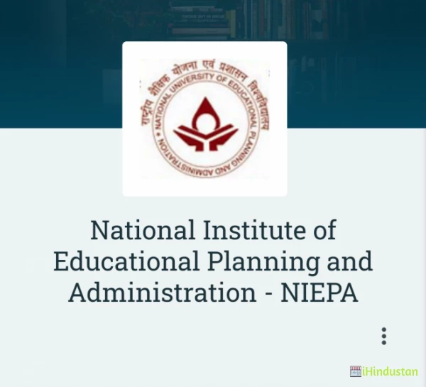 National Institute of Educational Planning and Administration - NIEPA