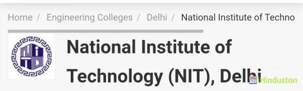 National Institute of Technology(NIT) DELHI