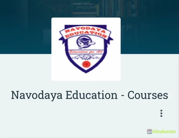 Navodaya Education - Courses