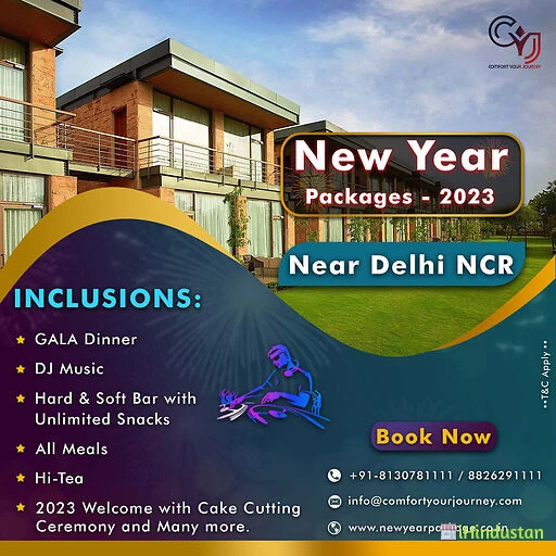 New Year Party 2023 Near Delhi