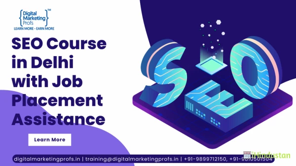 SEO Course in Delhi with Job Placement Assistance