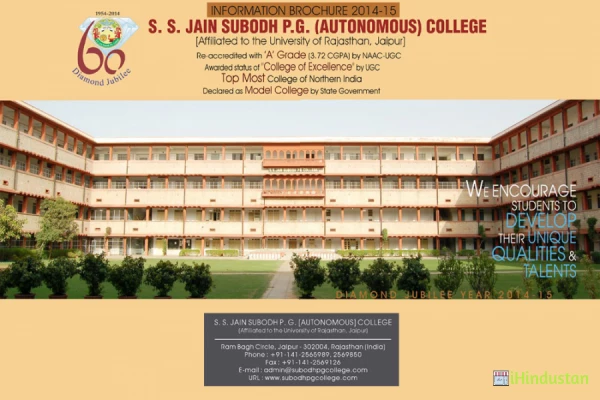 S.S. Jain Subodh Girls P.G. College, Sanganer