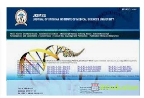The Journal of Krishna Institute of Medical Sciences University